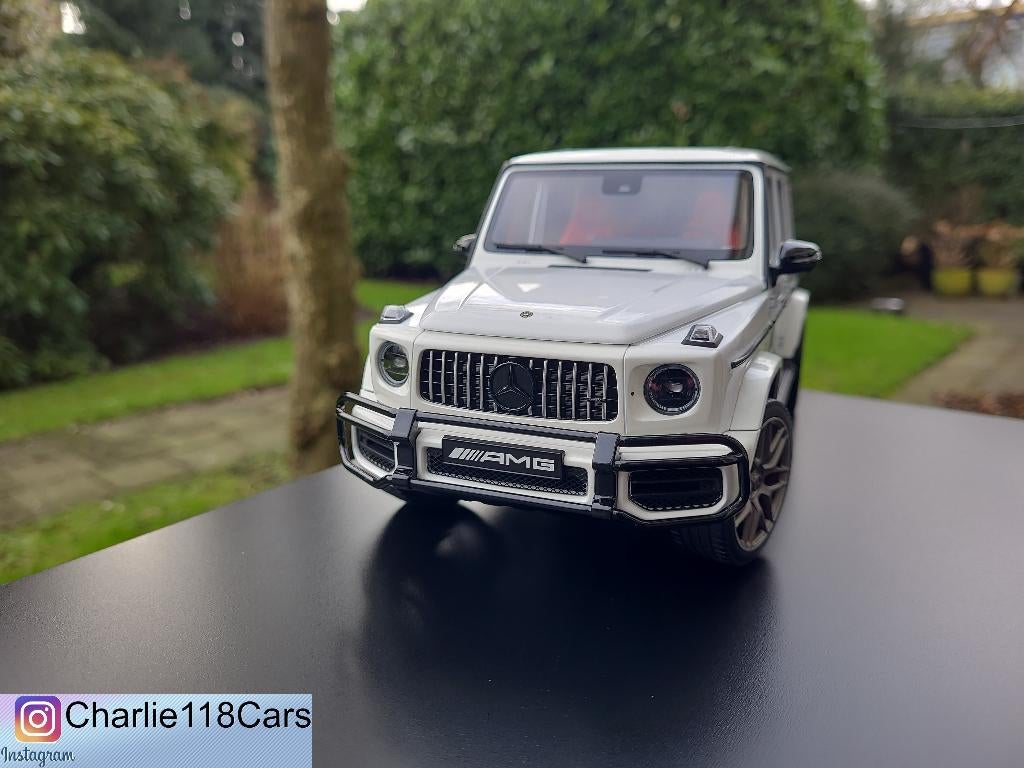 Almost Real 1/18 Mercedes-AMG G63 Edition 55 Opalite White, Hobby & Loisirs créatifs, Voitures miniatures | 1:18, Enlèvement ou Envoi