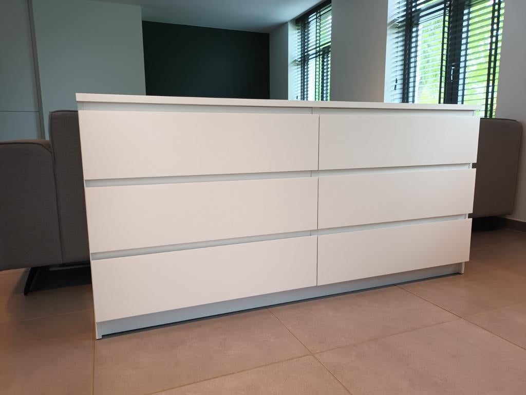 Ikea Malm ladekast, Huis en Inrichting, Kasten | Ladekasten, 5 laden of meer, Ophalen, Zo goed als nieuw