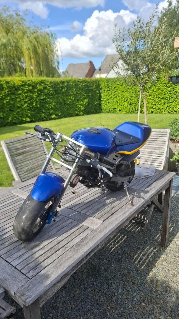 Pocket bike, Fietsen en Brommers, Minibikes, Midibikes en Pitbikes, Ophalen, Gebruikt, 50 cc, Overige typen
