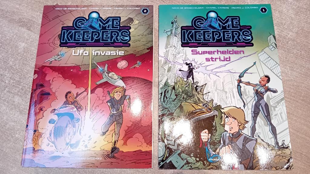 Strips Game Keepers, Boeken, Stripverhalen, Ophalen, Studio 100, Zo goed als nieuw, Meerdere stripboeken
