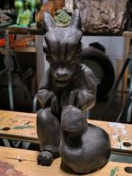 Reinaert de Vos door Albert De Smedt in gips, plaaster, Enlèvement