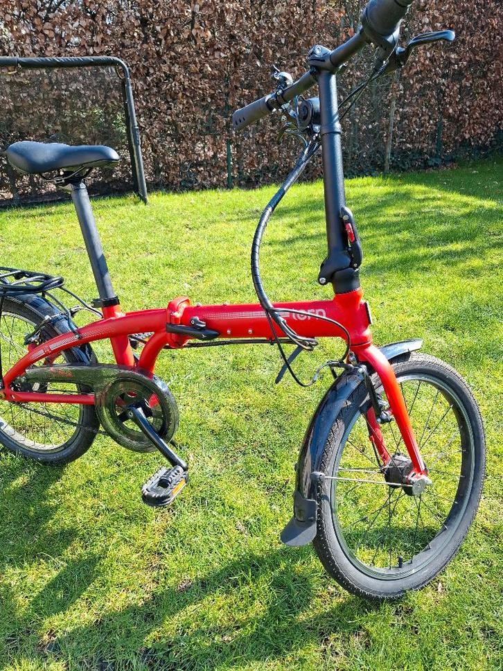 Plooifiets, Fietsen en Brommers, Fietsen | Vouwfietsen, Zo goed als nieuw, Versnellingen, Ophalen