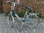 Damesfiets Gazelle zilvergrijs, Ophalen, Versnellingen, Gazelle, 53 tot 56 cm