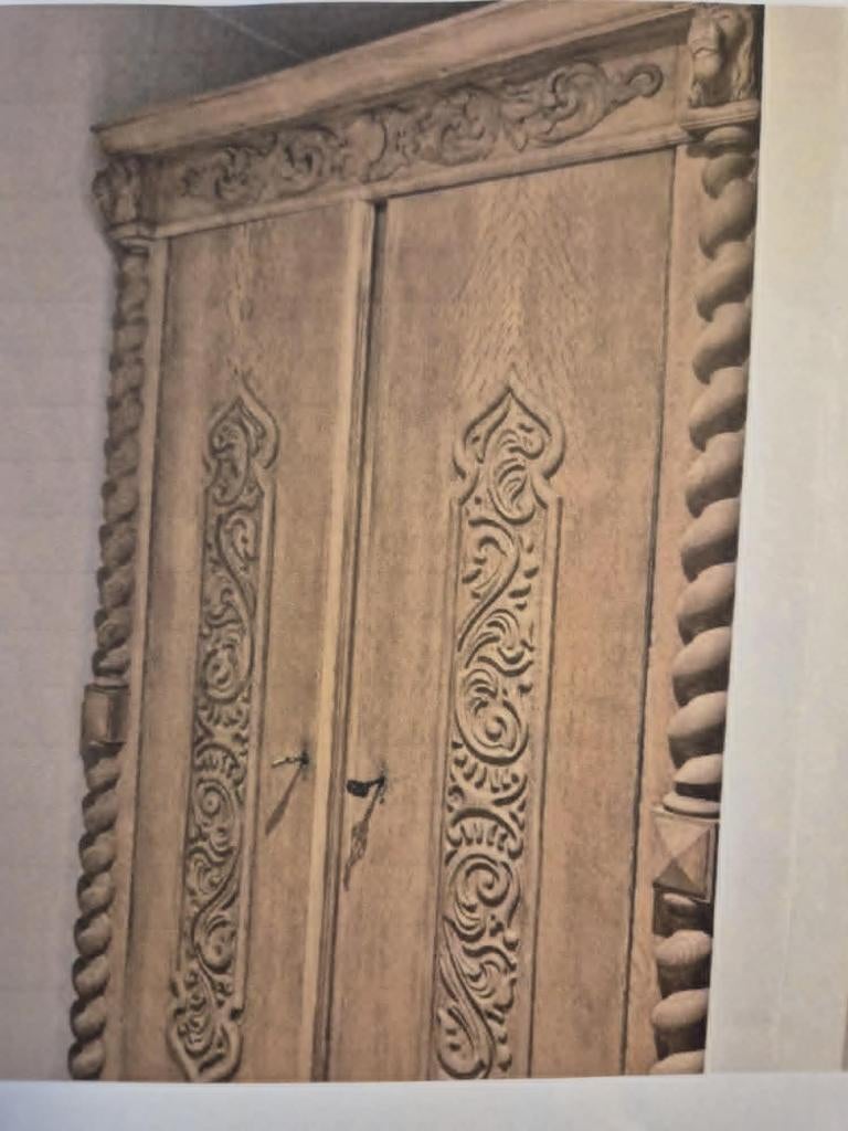 Prachtige gezandstraalde kast, Ophalen, Zo goed als nieuw