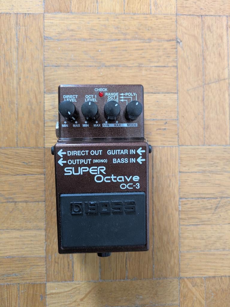 Boss oc-3 octaver, Muziek en Instrumenten, Effecten, Ophalen of Verzenden, Zo goed als nieuw, Overige typen