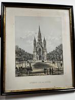 XIXe égiise Notre-Dame de Laeken Bruxelles Simonau & TOOVEY, Antiquités & Art, Art | Lithographies & Sérigraphies, Enlèvement ou Envoi