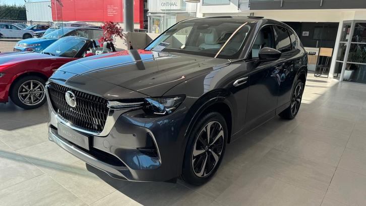 Mazda CX-60 PHEV i-ACTIV AWD 8AT Takumi Plus (automaat), Auto's, Mazda, Bedrijf, Te koop, CX-60, ABS, Achteruitrijcamera, Airconditioning