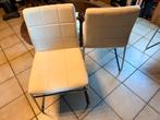 Lot de 4 chaises, Maison & Meubles, Chaises, Comme neuf, Enlèvement, Blanc, Quatre