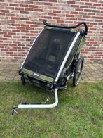 Fietskar Thule Chariot Cab 2 Cypress Green, Ophalen, Zo goed als nieuw, Kinderkar
