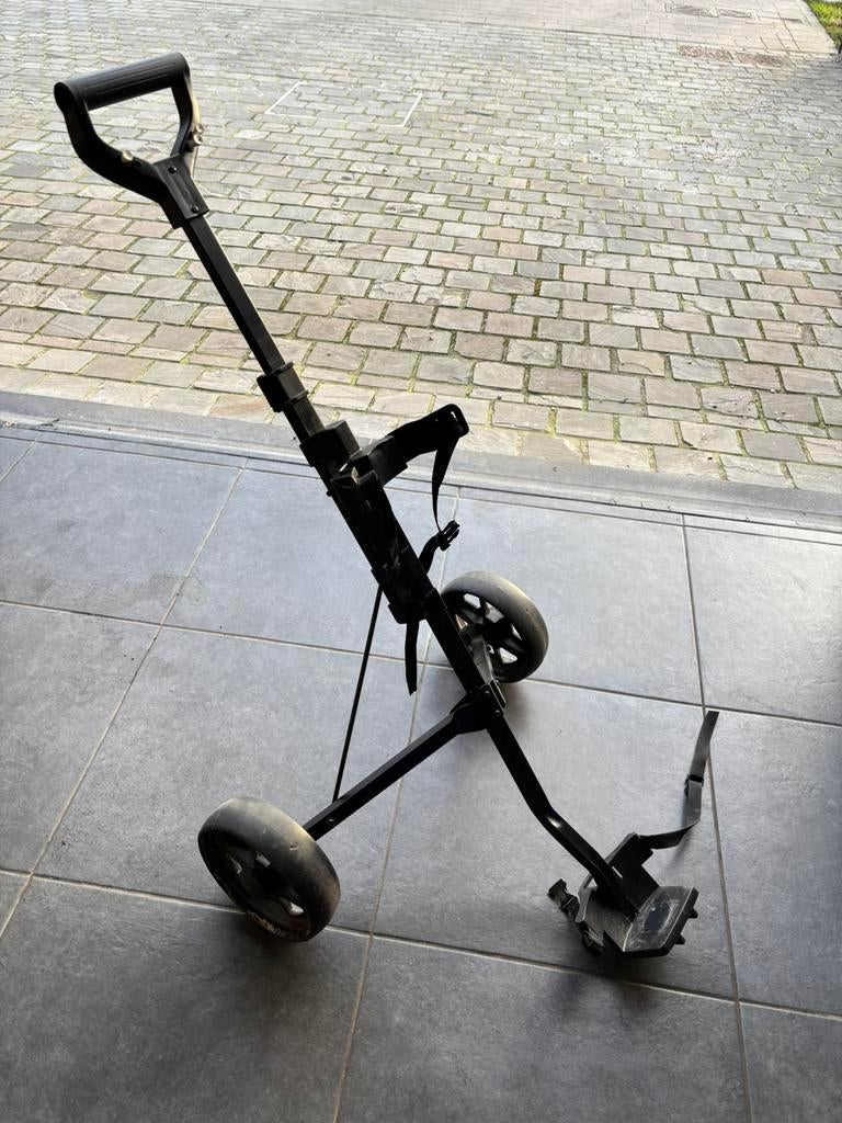 2-wiel golftrolley inesis kind, Sport en Fitness, Golf, Ophalen, Zo goed als nieuw