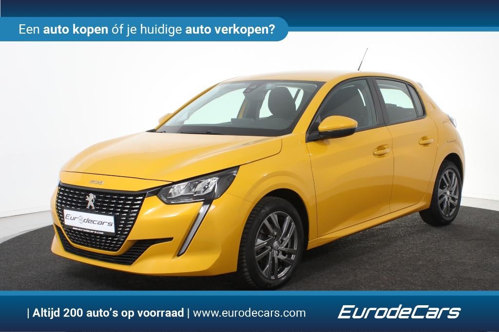 Peugeot 208 Active *1er propriétaire*Navigation*Carplay*PDC*, Autos, Achat, Euro 6, Entreprise, Jaune