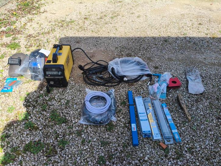 HBM lasapparaat met accesoires, Bricolage & Construction, Outillage | Soudeuses, Tig, Enlèvement