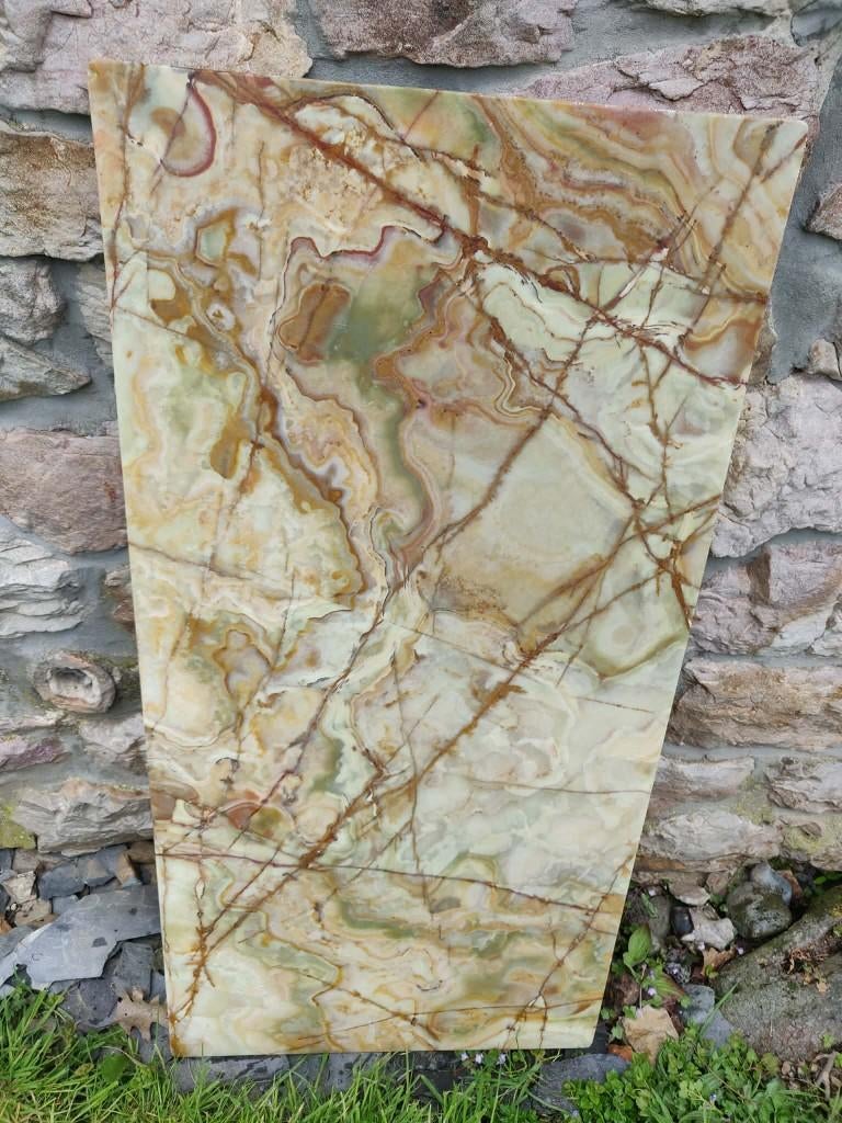 Dalle en onyx vert, Ophalen, Gebruikt