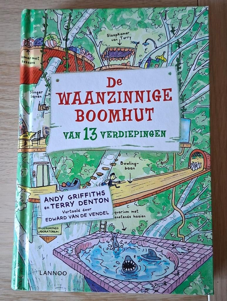 De waanzinnige boomhut., Ophalen