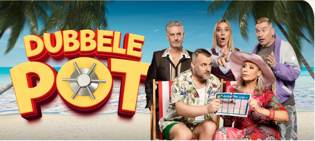 2 Tickets voor "Dubbele Pot" in theater Elckerlyc., Twee personen, April