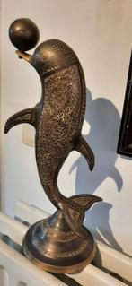 Prachtige Vintage dolfijn, Antiek en Kunst, Antiek | Brons en Koper, Ophalen of Verzenden
