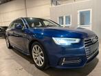 Audi A4 S-line 2.0TDi 2018 Full Option Automaat 150pk, Autos, Cuir, Entreprise, Noir, 5 portes