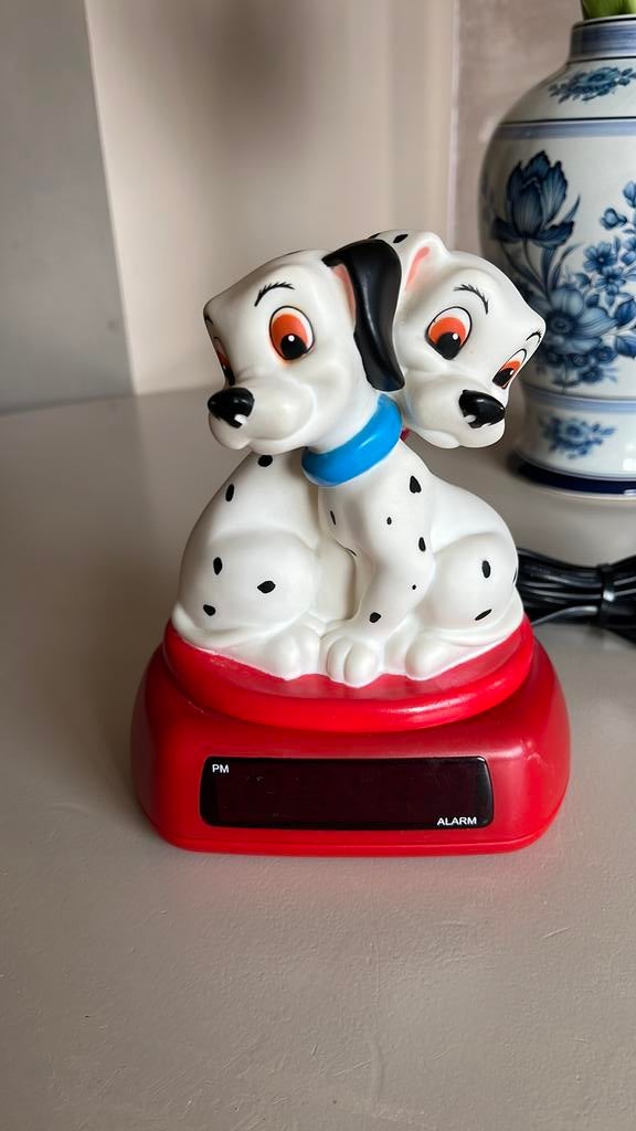 Vintage Disney 101 Dalmatiërs wekker, Verzamelen, Disney, Ophalen of Verzenden, Gebruikt