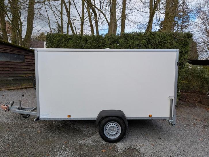 Power trailer 3x1.5x1.5m (+COC attest), Autos : Divers, Remorques, Comme neuf, Enlèvement