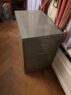 Classeur métallique 2 tiroirs., Enlèvement, Utilisé, Meuble