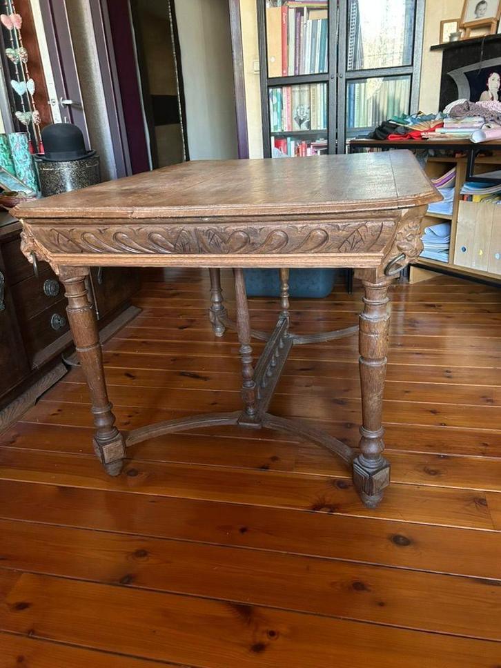 Antieke Mechelse tafel, Antiquités & Art, Antiquités | Meubles | Tables, Enlèvement
