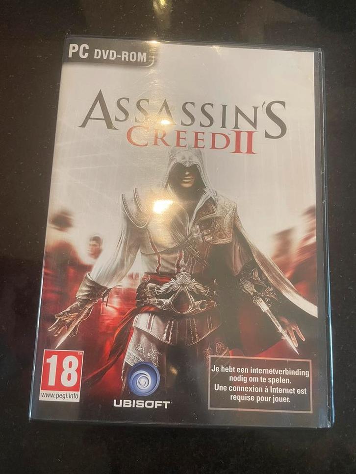 Assassin’s Creed II – PC DVD‑ROM – compleet en werkend, Games en Spelcomputers, Games | Pc, Zo goed als nieuw, Ophalen