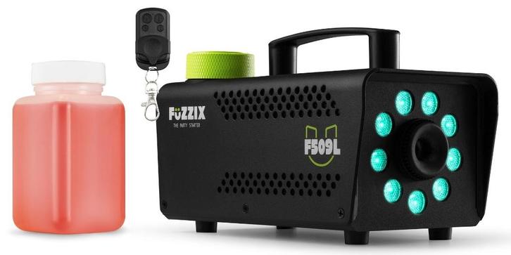 Rookmachine met ingebouwd lichteffect 9-LED, Muziek en Instrumenten, Licht en Laser, Nieuw, Rookmachine, Kleur, Ophalen of Verzenden