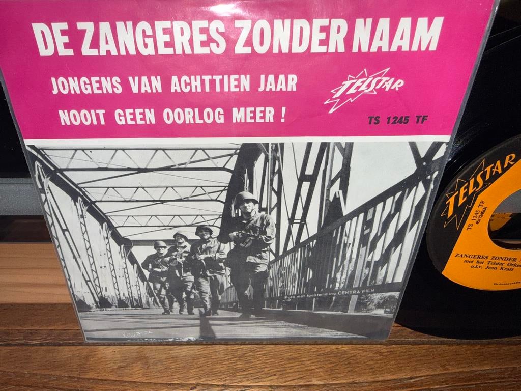 Jongens Van Achttien Jaar - Nooit Geen Oorlog Meer, Cd's en Dvd's, Vinyl Singles, Originele persing, 7 inch, Single, Ophalen of Verzenden