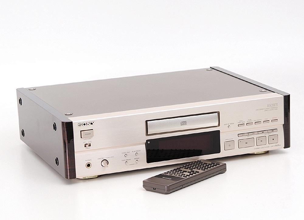 Sony CDP-X505 ES CD speler in champagne kleur, Ophalen of Verzenden, Sony