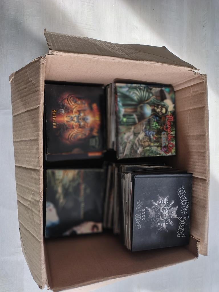 Metal rock cd's, Cd's en Dvd's, Ophalen of Verzenden, Gebruikt, Boxset