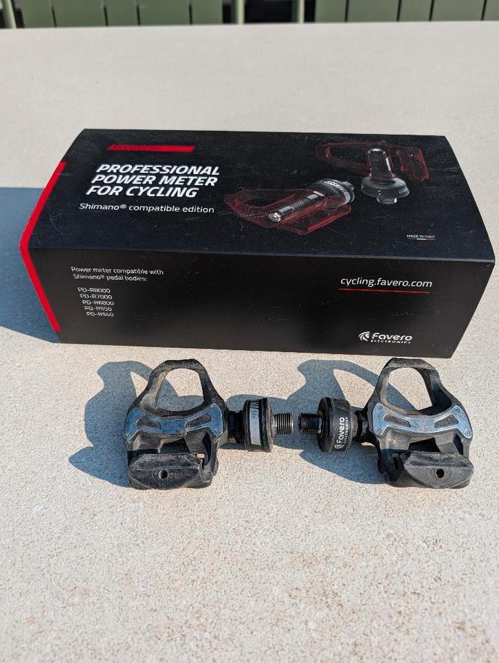 Favero Assioma Duo, Vélos & Vélomoteurs, Vélos Pièces, Utilisé, Vélo de course, Enlèvement