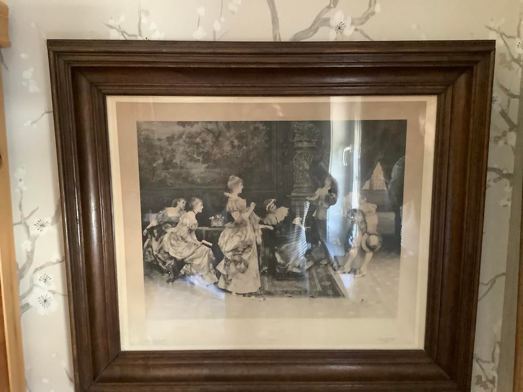 Oude gravure, Ophalen