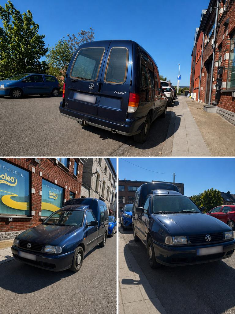 VW Caddy MK2, Auto's, Volkswagen, Particulier, Caddy Combi, Diesel, Euro 3, Break, 4 deurs, Handgeschakeld, Blauw, Ophalen