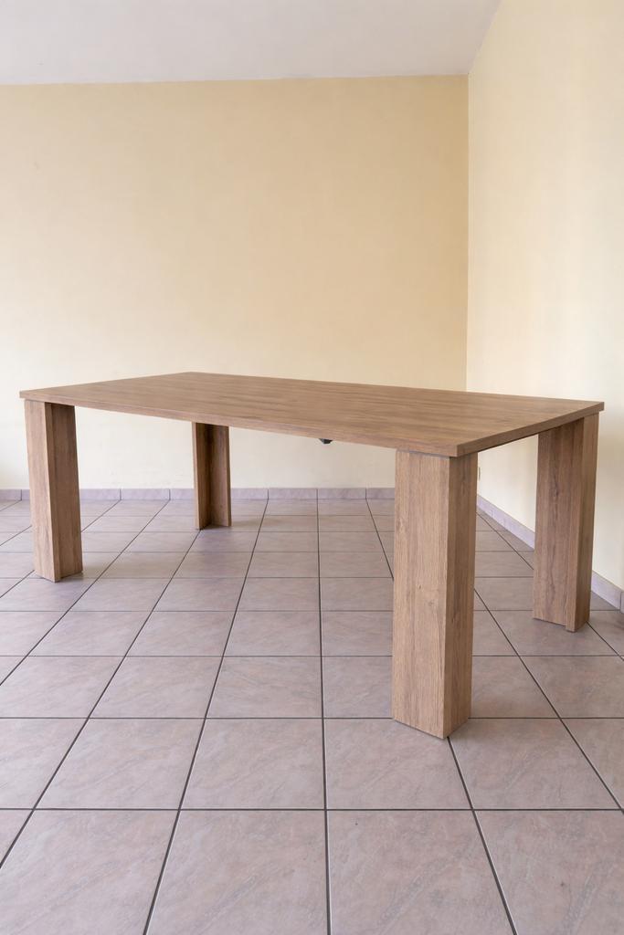 EETTAFEL, Huis en Inrichting, Tafels | Eettafels, Zo goed als nieuw, 50 tot 100 cm, 150 tot 200 cm, Vijf personen of meer, Vierkant