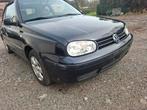 Vw golf cabrio 4 1.9 tdi, Auto's, Volkswagen, Voorwielaandrijving, 4 cilinders, Cabriolet, Blauw