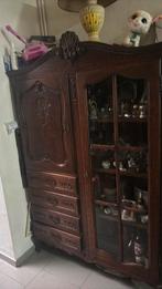 Meuble vitrine, Antiquités & Art, Antiquités | Meubles | Armoires, Enlèvement