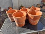 Terracotta hangpotten te koop, Tuin en Terras, Ophalen, Overige materialen, Gebruikt, Minder dan 30 cm