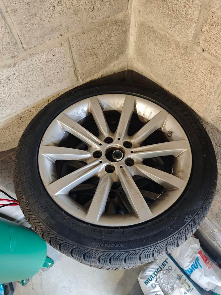 Original BMW jantes + pneus hiver 18, Auto-onderdelen, Banden en Velgen, Band(en), Winterbanden, 18 inch, Ophalen