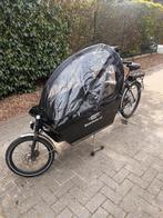 Electrische bakfiets in goede staat, Enlèvement, Bâche