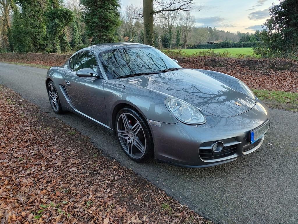 Porsche Cayman 2.7 2007 met keuring voor verkoop, Auto's, Achterwielaandrijving, Cayman, Leder, Handgeschakeld