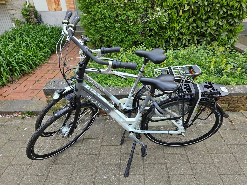 2 Gazelle fietsen Chamonix Excellent 8v + Chamonix C7 7v SET, Vélos & Vélomoteurs, Vélos électriques, Utilisé, Gazelle, Enlèvement