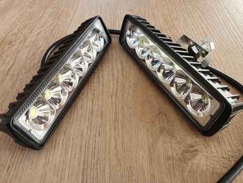 LED bar werklamp licht koplamp mistlamp 18w 2 stuks, Auto-onderdelen, Verlichting, Nieuw, Ophalen of Verzenden