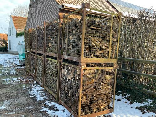 Brandhout gemengd  60€ per cuub, Tuin en Terras, Brandhout, Ophalen