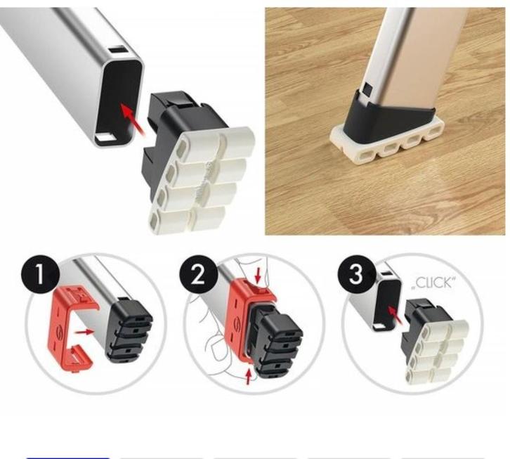 ladder - nieuwe voetjes Hailo easyclix, Doe-het-zelf en Bouw, Ladders en Trappen, Ladder, Ophalen