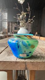 Meerkleurige vaas, Moins de 50 cm, Autres couleurs, Verre, Enlèvement