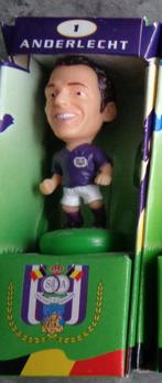 1x FOOTBALLEUR ANDERLECHT RSC MINIATURE, Envoi, Neuf