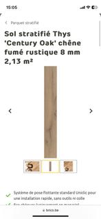 Eiken imitatie houten vloer / onberispelijk / +~ 40m2, Doe-het-zelf en Bouw, Parket, Zo goed als nieuw, Hout