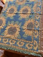 150/110 plaid met bloemenprint, Ophalen of Verzenden, Zo goed als nieuw