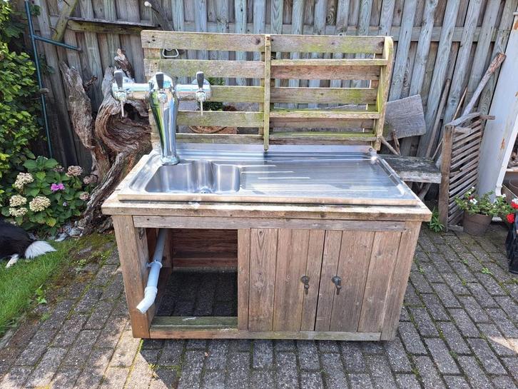 Kinder keukentje, ideaal voor aan zandbak, Tuin en Terras, Overige Tuin en Terras, Zo goed als nieuw, Ophalen