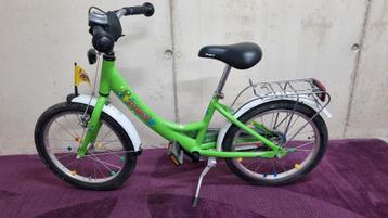 Kinderfiets Puky groen 18inch disponible aux enchères